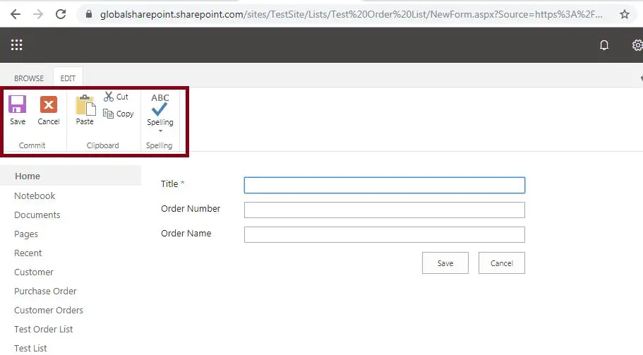 Disable attachments SharePoint list - demo
