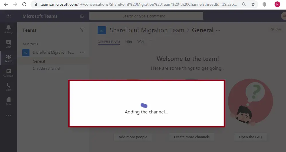 Microsoft Teams-Channel-SharePoint Integration