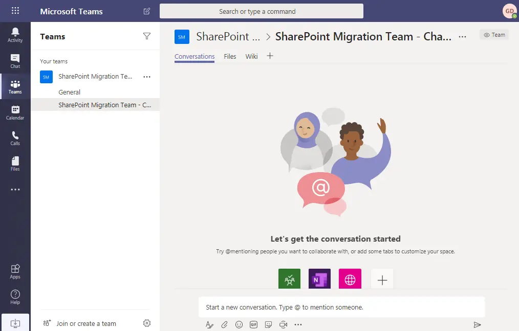 Microsoft Teams-Channel-SharePoint Integration