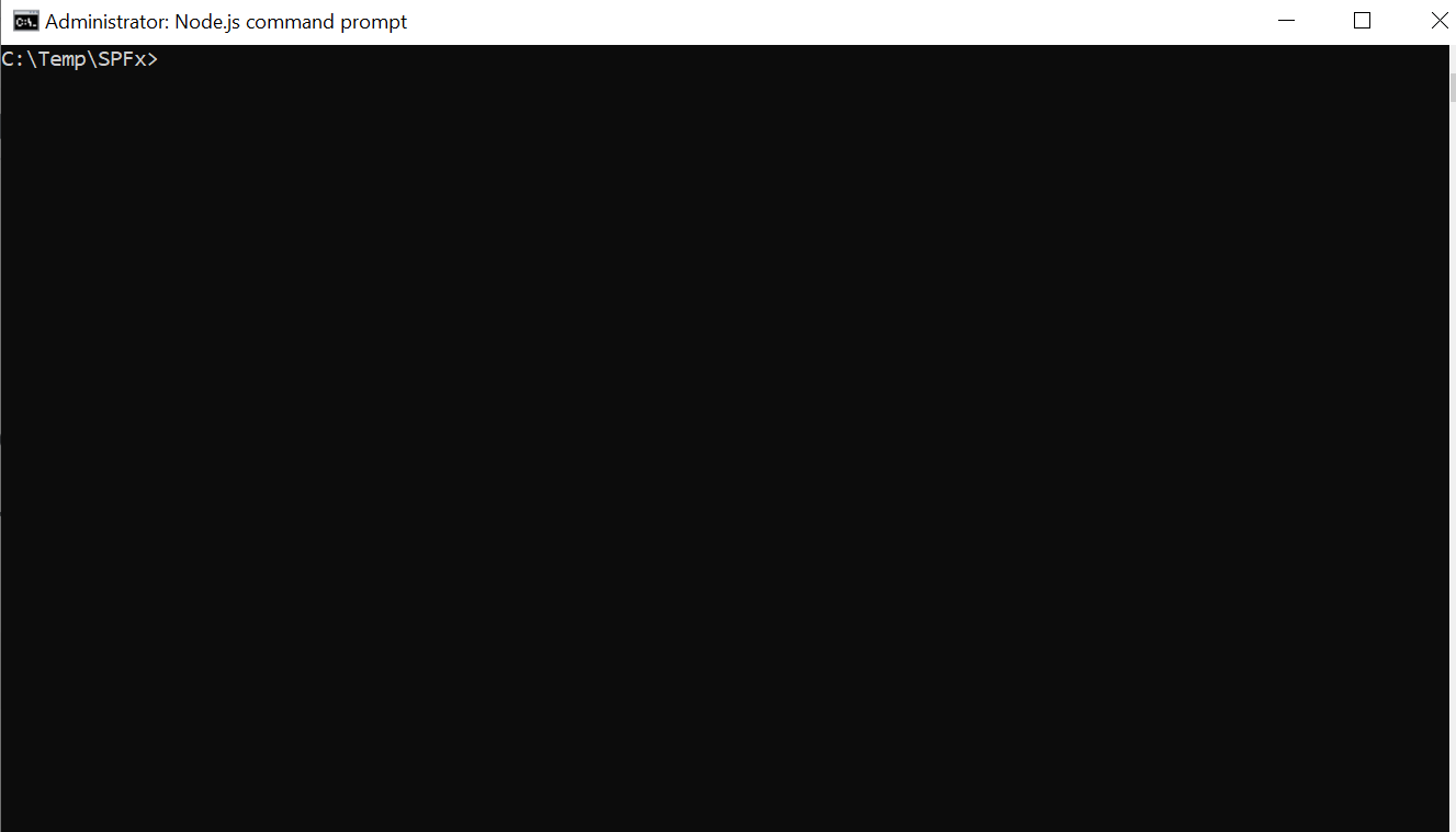 Hello World Project location in SPFx Framework