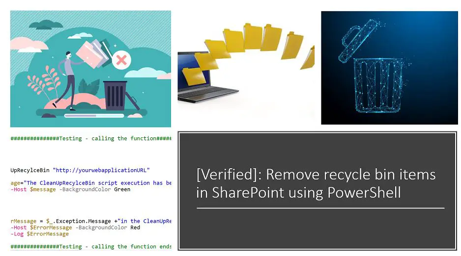 SharePoint Recycle Bin, how to remove recycle bin items in SharePoint using PowerShell?