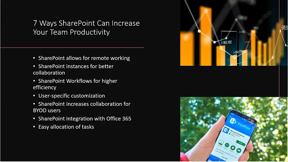 Benefits of SharePoint Online intranet - 7 Ways SharePoint Can Increase Your Team Productivity