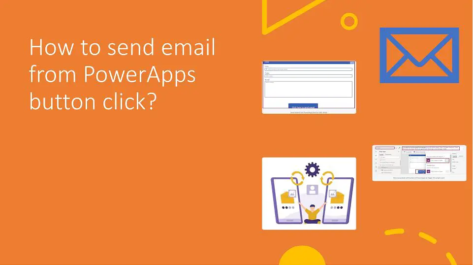 How to send email from PowerApps button submit